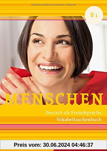 Menschen B1: Deutsch als Fremdsprache / Vokabeltaschenbuch