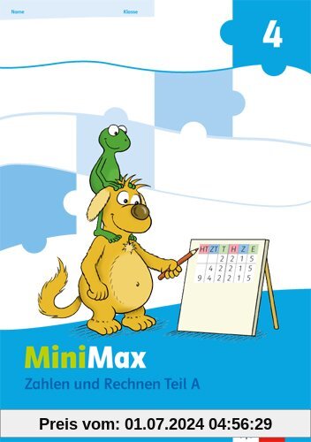 MiniMax / Themenheft Zahlen und Rechnen. 4.Schuljahr Verbrauchsmaterial: 2 Hefte
