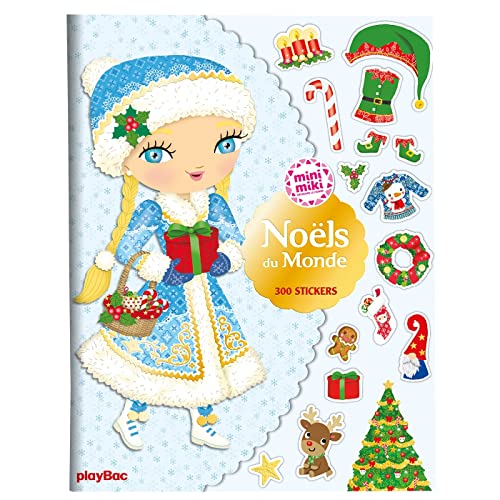 Minimiki - Stickers - Noëls du monde: Avec 300 stickers