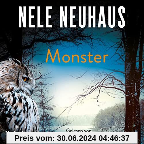 Monster: Kriminalroman: 11 CDs | Der neue packende Taunus-Krimi der Bestsellerautorin (Ein Bodenstein-Kirchhoff-Krimi, Band 11)