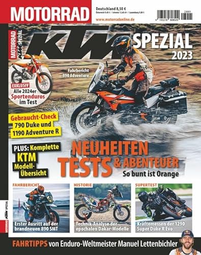 Motorrad KTM Spezial: Sonderheft 2023 von Motorbuch
