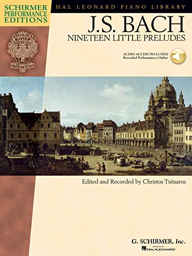 Nineteen Little Preludes (Schirmer Performance Edition): Noten, CD für Klavier (Schirmer Performance Editions: Hal Leonard Piano Library): With Online ... of Performances Schirmer Performance Editions