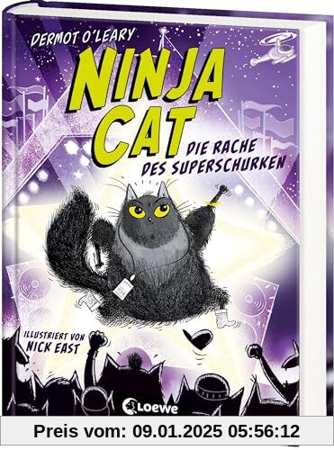 Ninja Cat (Band 3) - Die Rache des Superschurken: Begleite Toto, die Ninja-Katze auf ihrem nächsten Einsatz - Humorvolles Kinderbuch zum Selberlesen ab 8 Jahren