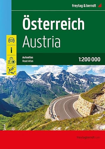 Österreich, Autoatlas 1:200.000, freytag & berndt (freytag & berndt Autoatlanten) von Freytag-Berndt und ARTARIA