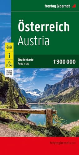 Österreich, Straßenkarte 1:300.000, freytag & berndt: Mit Innenstadtplänen (freytag & berndt Auto + Freizeitkarten)