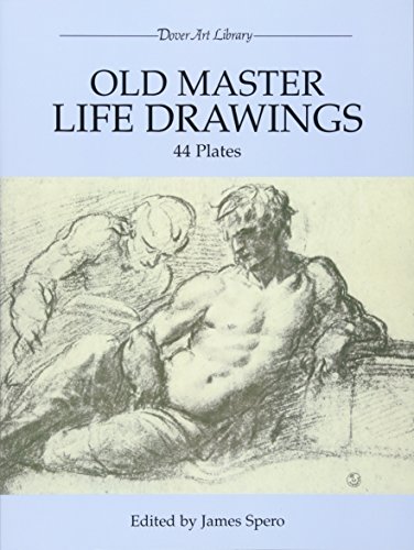 Old Master Life Drawings: 44 Plates (Dover Art Library) von Dover Publications Inc.
