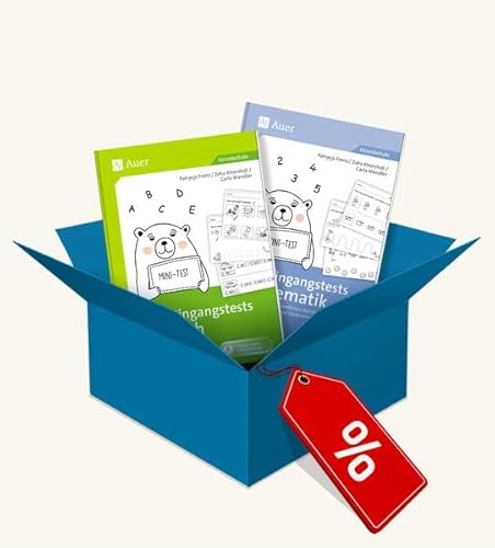 Paket: Mini Eingangstests Deutsch/Mathematik: 1. bis 4. Klasse von Auer Verlag in der AAP Lehrerwelt GmbH