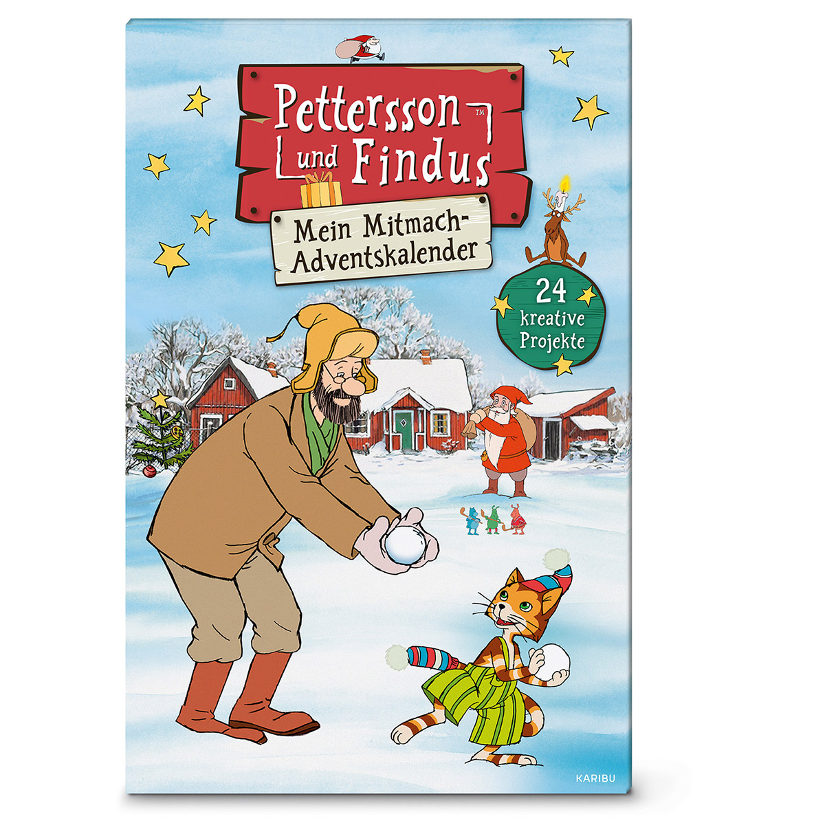 Mein Mitmach-Adventskalender »Pettersson und Findus« von Karibu