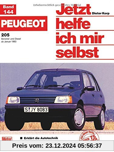 Peugeot 205 (B+D, ab 83) (Jetzt helfe ich mir selbst)