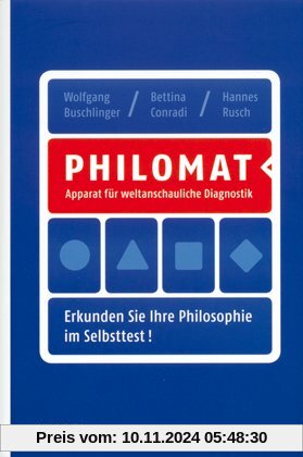 Philomat / Apparat für weltanschauliche Diagnostik. Erkunden Sie Ihre Philosophie im Selbsttest!