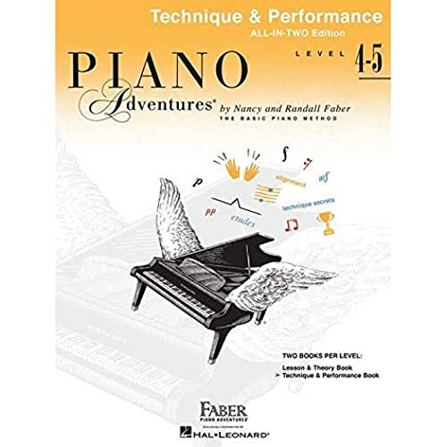 Piano Adventures: Level 4-5 Technique & Performance Book - International Anglicised Edition