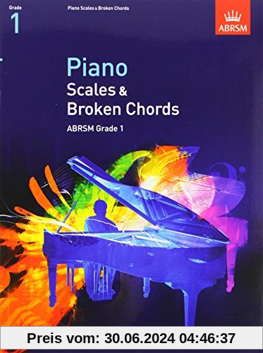Piano Scales & Broken Chords, Grade 1 (Abrsm Scales & Arpeggios)