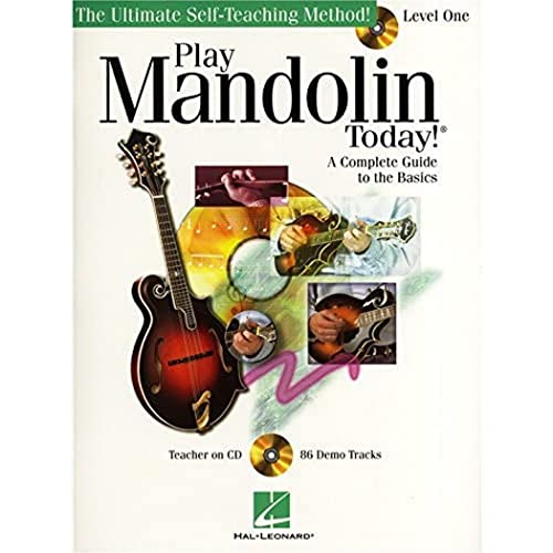 Play Mandolin Today! Level 1 (Book & CD): Noten, CD, Lehrmaterial, Tabulatur für Mandoline (Ultimate Self-Teaching Method!)