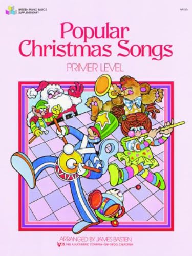 Popular Christmas Songs Primer Level (Bastien Piano Basics)
