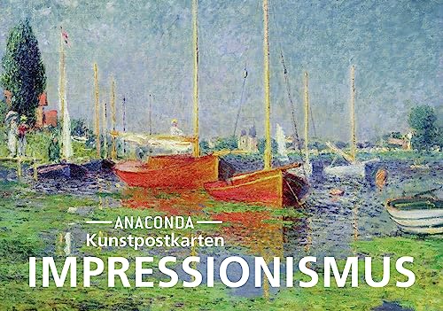 Postkarten-Set Impressionismus: 18 Kunstpostkarten aus hochwertigem Karton. ca. 0,28€ pro Karte (Anaconda Postkarten, Band 4) von ANACONDA