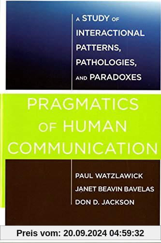 Pragmatics of Human Communication