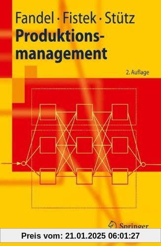 Produktionsmanagement (Springer-Lehrbuch)