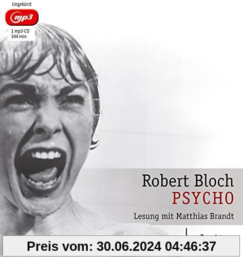 Psycho (mp3-Ausgabe): Ungekürzte Lesung mit Matthias Brandt (1 mp3-CD)