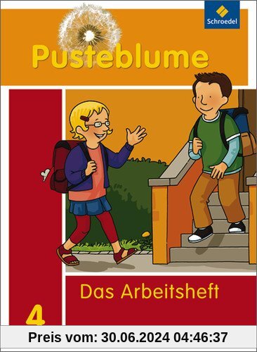 Pusteblume. Das Sprachbuch - Allgemeine Ausgabe 2009: Arbeitsheft 4