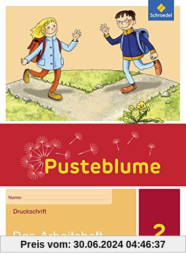 Pusteblume. Das Sprachbuch - Allgemeine Ausgabe 2015: Arbeitsheft 2 DS