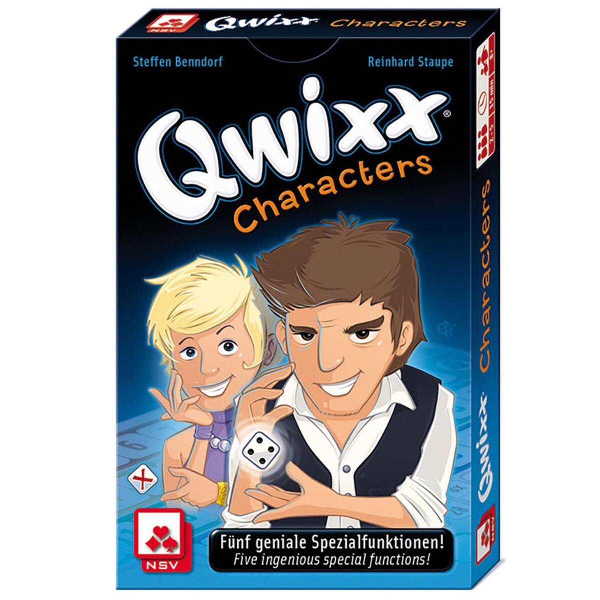 Qwixx - Characters von Cartamundi Deutschland