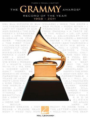 Record of the Year 1958-2011: Songbook für Klavier, Gesang, Gitarre (Grammy Awards)