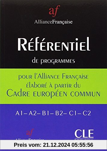 Référentiel de l'Alliance française pour le Cadre européen commun - Guide pédagogique