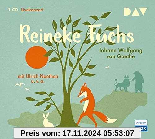 Reineke Fuchs: Livekonzert mit Ulrich Noethen, der WDR Big Band u.v.a. (1 CD)