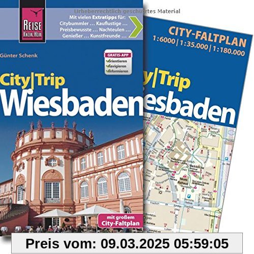 Reise Know-How CityTrip Wiesbaden: Reiseführer mit Faltplan