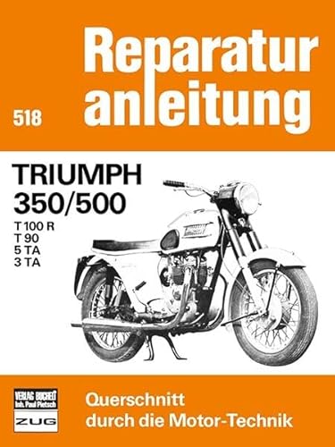 Reparaturanleitung Triumph 350 / 500 (T 100 R, T 90, 5 TA, 3 TA) (2- Zylinder).