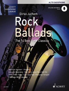 Rock Ballads Alt-Saxophon. Ausgabe mit Online-Audiodatei von Schott Music, Mainz