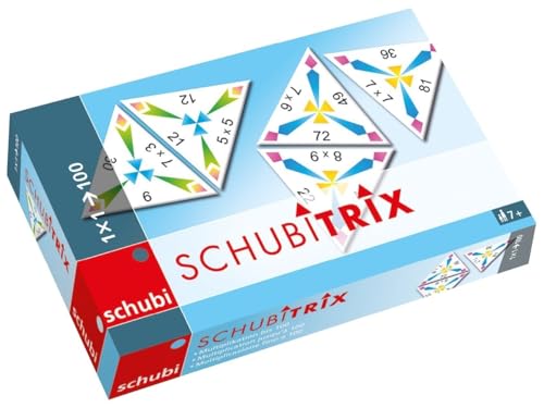 SCHUBITRIX Mathematik: Multiplikation bis 100 (Einmaleins, 1x1) von SCHUBI Lernmedien