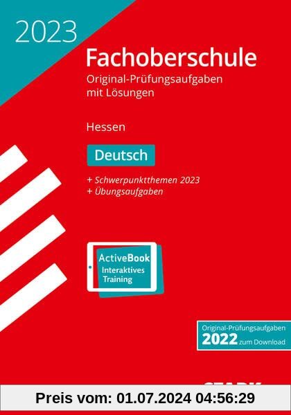 STARK Abschlussprüfung FOS Hessen 2023 - Deutsch