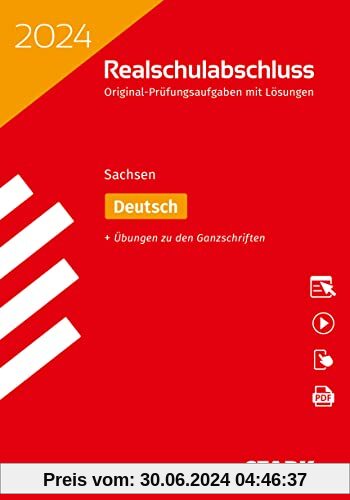 STARK Original-Prüfungen Realschulabschluss 2024 - Deutsch - Sachsen (STARK-Verlag - Abschlussprüfungen)