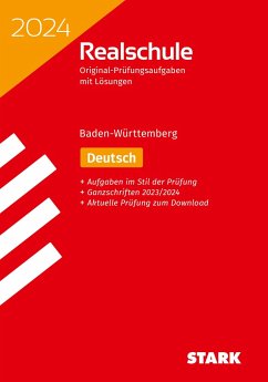 STARK Original-Prüfungen Realschule 2024 - Deutsch - BaWü von Stark / Stark Verlag
