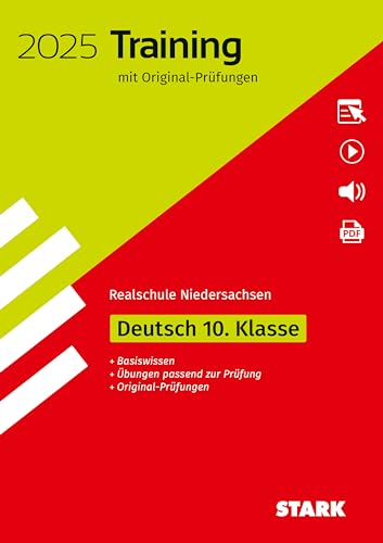 STARK Original-Prüfungen und Training Abschlussprüfung Realschule 2025 - Deutsch - Niedersachsen von Stark Verlag GmbH