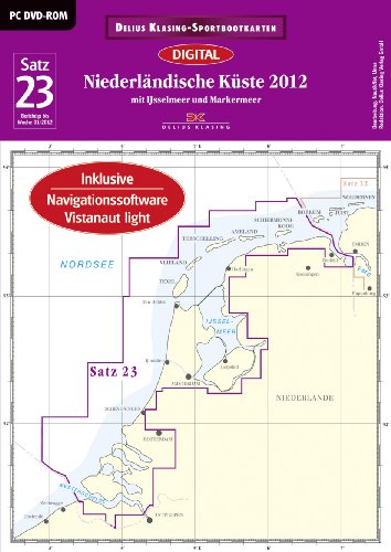 Satz 23: Niederländische Küste (DVD-ROM, Ausgabe 2012): Mit IJsselmeer und Markermeer von DELIUS KLASING