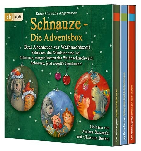 Schnauze – Die Adventsbox: Drei Abenteuer zur Weihnachtszeit: Schnauze, die Nikoläuse sind los...