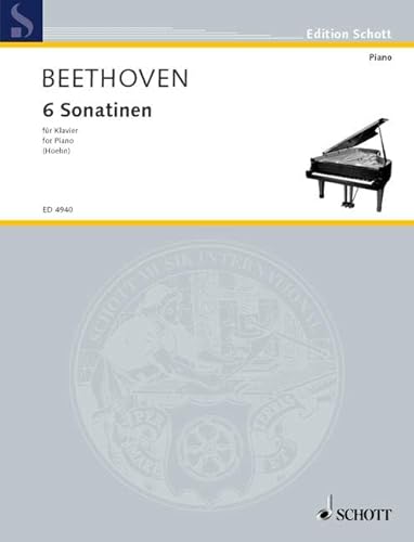 Sechs Sonatinen: Klavier.: piano. (Edition Schott)