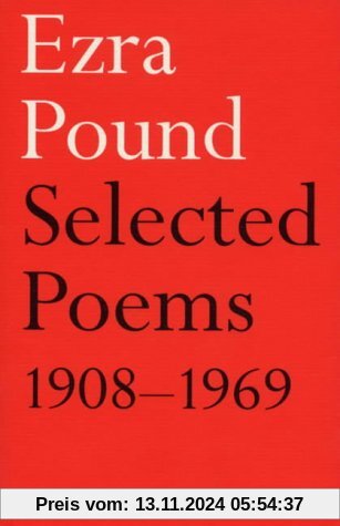 Selected Poems, 1908-59