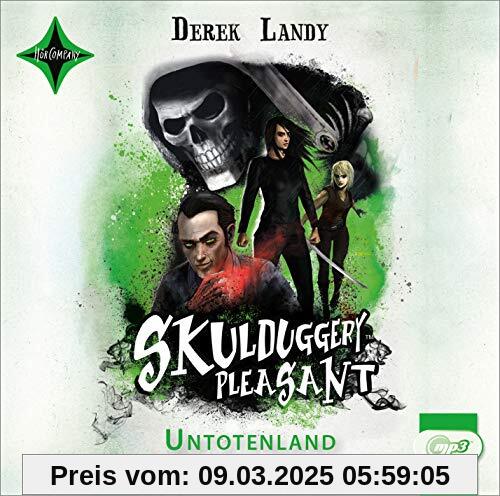 Skulduggery Pleasant 13 - Untotenland: gelesen von Rainer Strecker, 2 mp3-CD, ca. 10 Std.