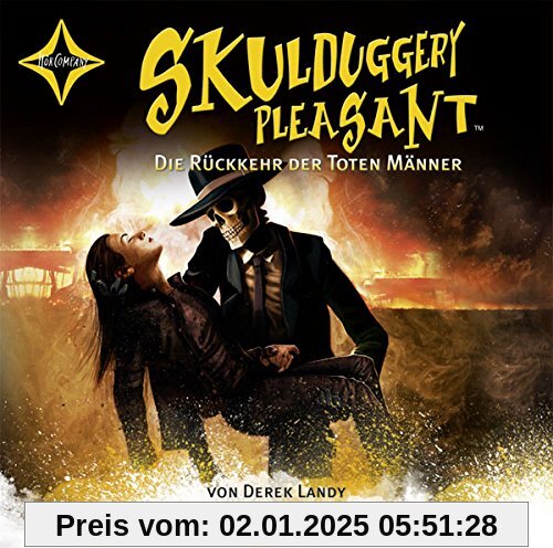 Skulduggery Pleasant - Folge 8: Die Rückkehr der Toten Männer. Gelesen von Rainer Strecker, 10 CD, Laufzeit ca. 14 Std.