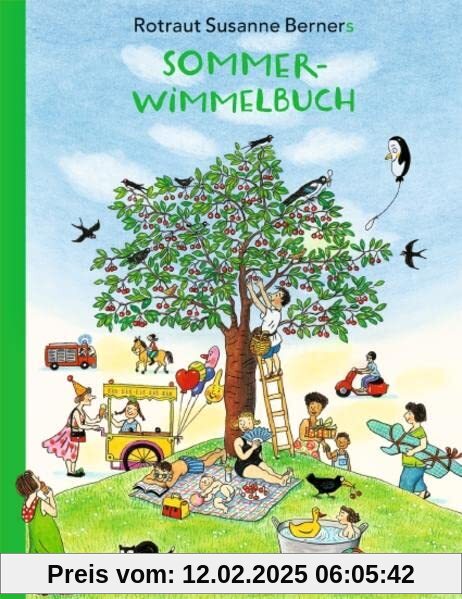 Sommer-Wimmelbuch - Sonderausgabe: Pappausgabe mit echter Buchdecke