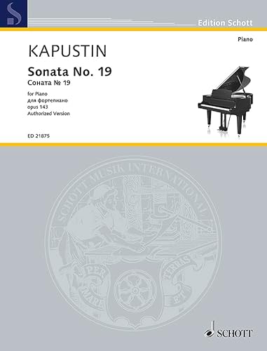 Sonata No. 19: op. 143. Klavier. (Edition Schott)