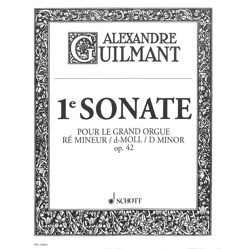 Sonate 1 d-moll op 42