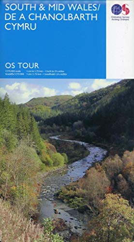Ordnance Survey TM Wales South: De A Chanolbarth Cymru (OS Tour, Band 11) von ORDNANCE SURVEY