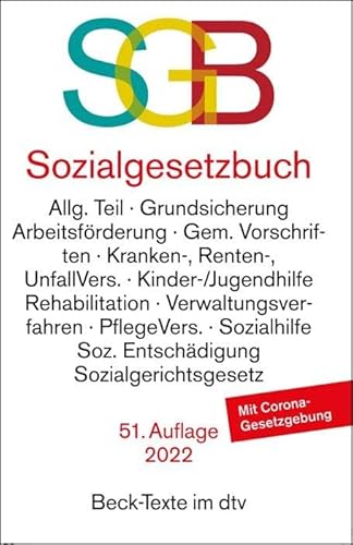 Sozialgesetzbuch (Beck-Texte im dtv)