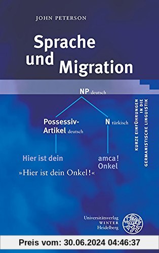 Sprache und Migration (Kurze Einfuhrungen in Die Germanistische Linguistik)