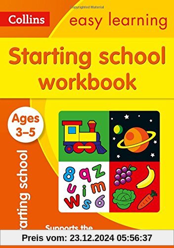 Starting School Workbook Ages 3-5 (Collins Easy Learning Preschool)