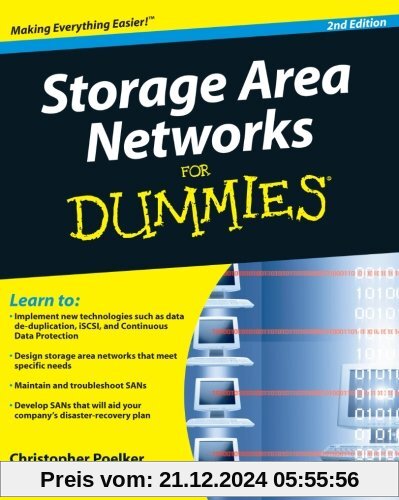 Storage Area Networks for Dummies, 2nd Edition